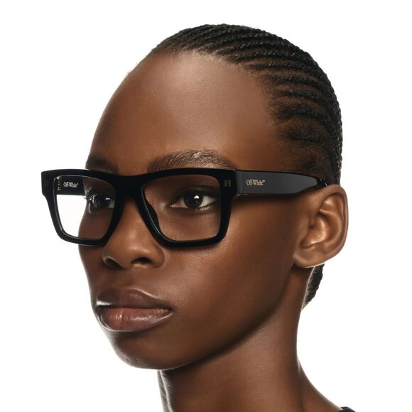 Off-White STYLE 75 OERJ075 Eyeglasses Black Square Frame New and Authentic - Picture 11 of 11